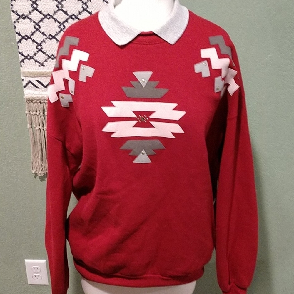 Vintage Western Jerzees Crewneck Sweatshirt